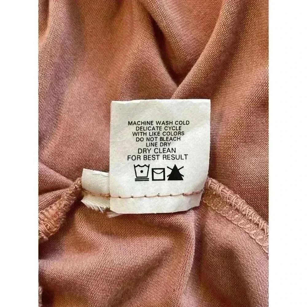 NWT REVOLVE Krisa Halter Romper Ocher Coral Size XSmall open back belted - Picture 5 of 7